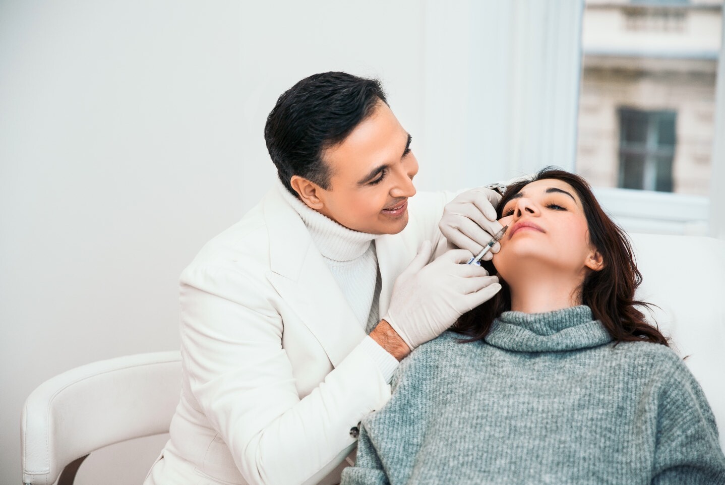 Hyaluron in der Lippe